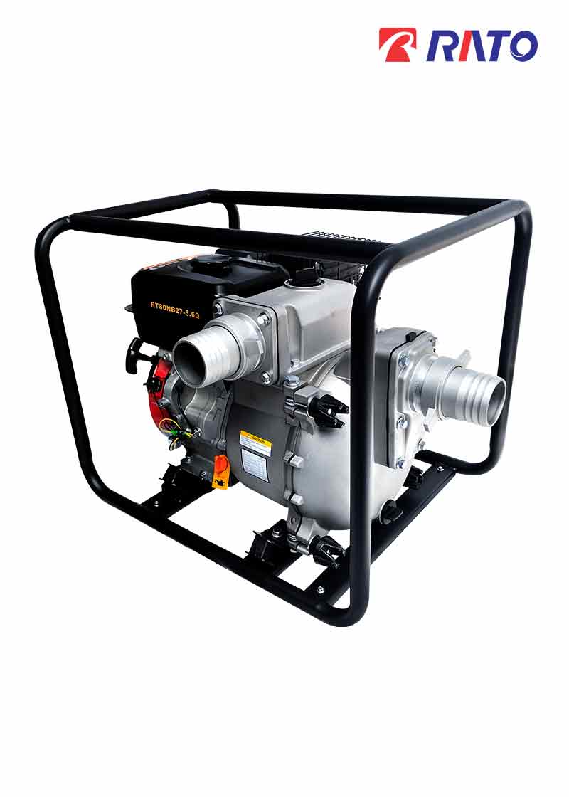 Motobomba RATO RT80NB27 (3″) – «Tragasólidos»_sinteacagroperu